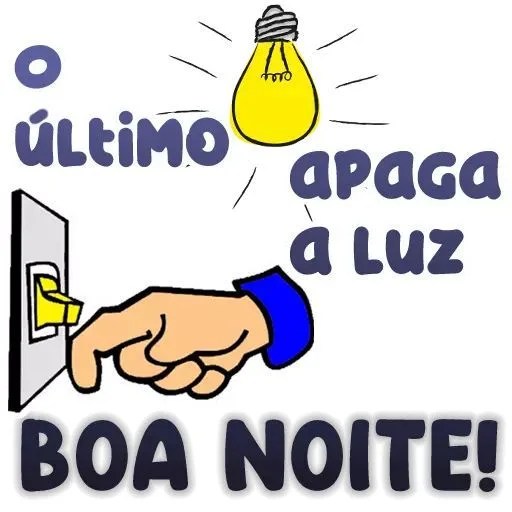 Boa noite apaga a luz