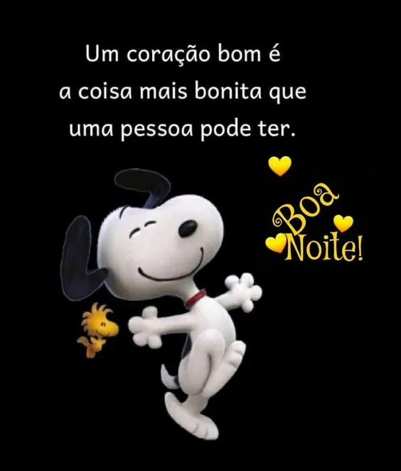 Boa noite Snoopy