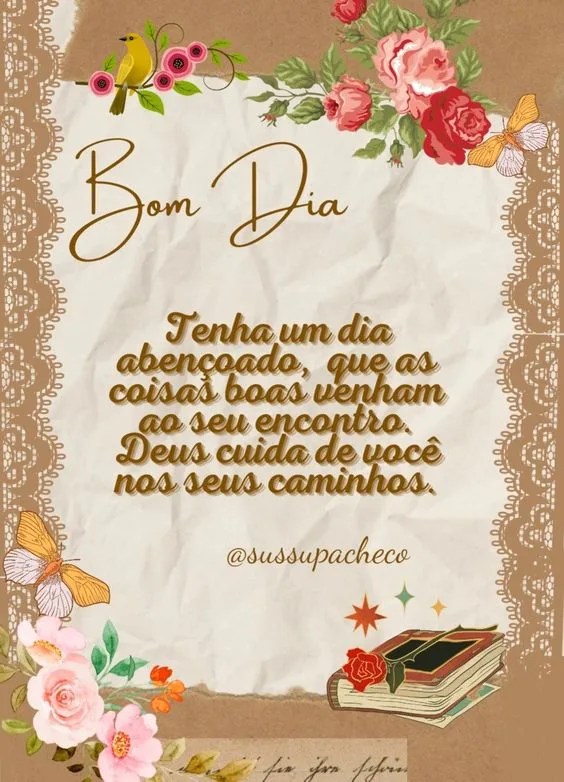 Bom dia abençoado de coisas boas