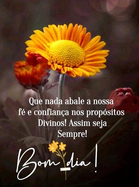 Bom dia com fé e confiança