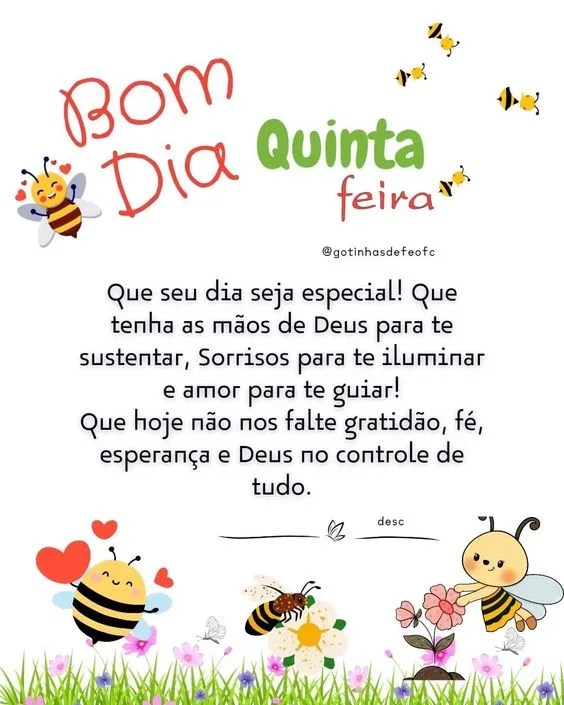 Bom dia Quinta-feira especial