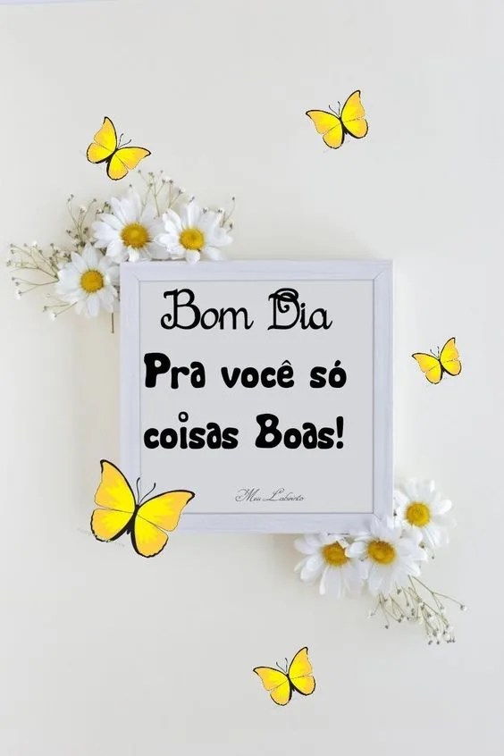 Bom dia pra você
