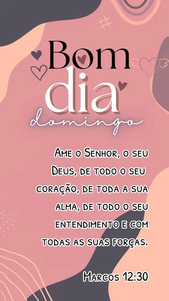 Domingo ame o Senhor