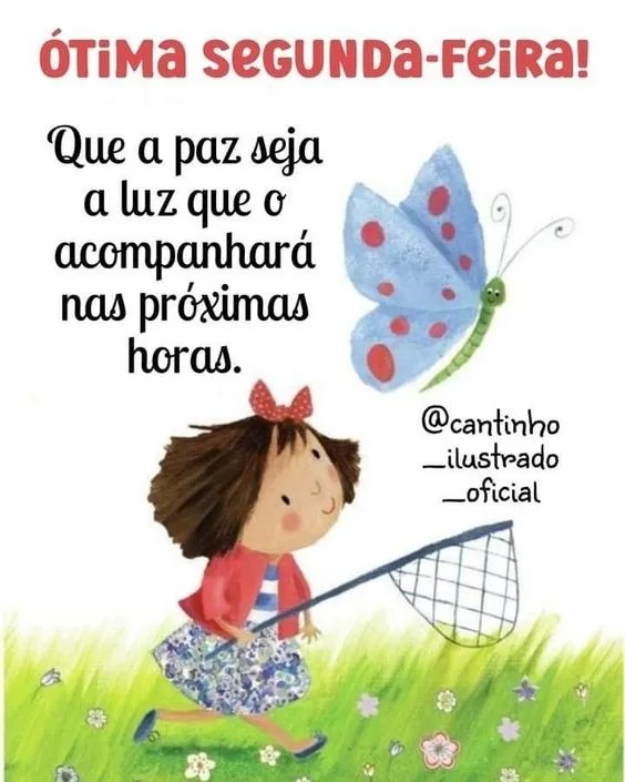 Segunda-feira de paz e luz