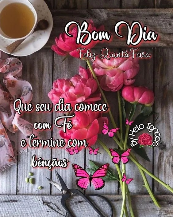 Seu dia comece com fé