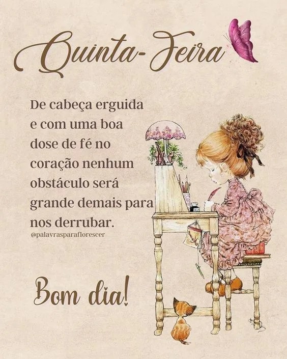 Quinta-feira com dose de fé