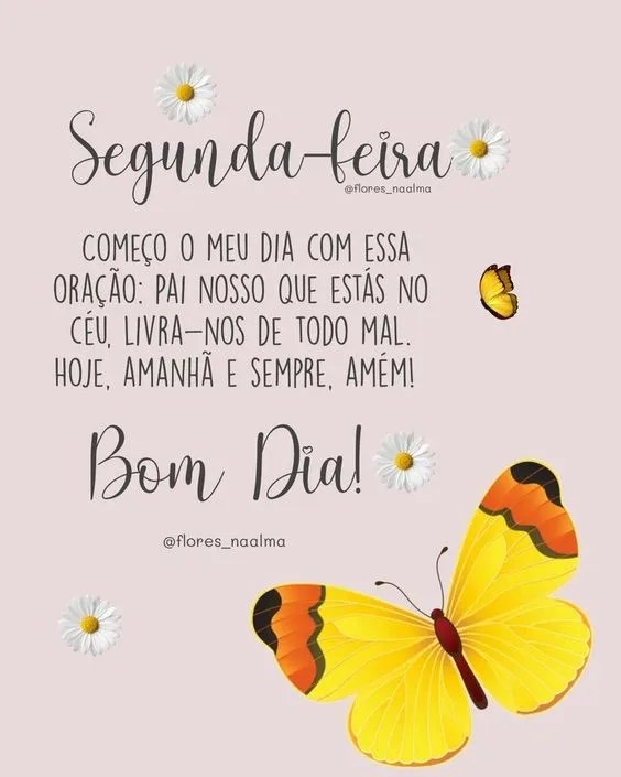 Segunda-feira com essa oração
