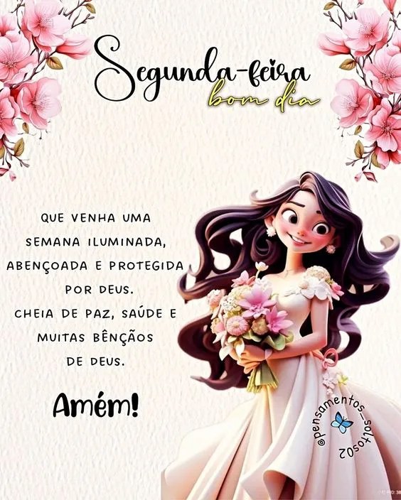 Semana de muitas bênçãos de Deus