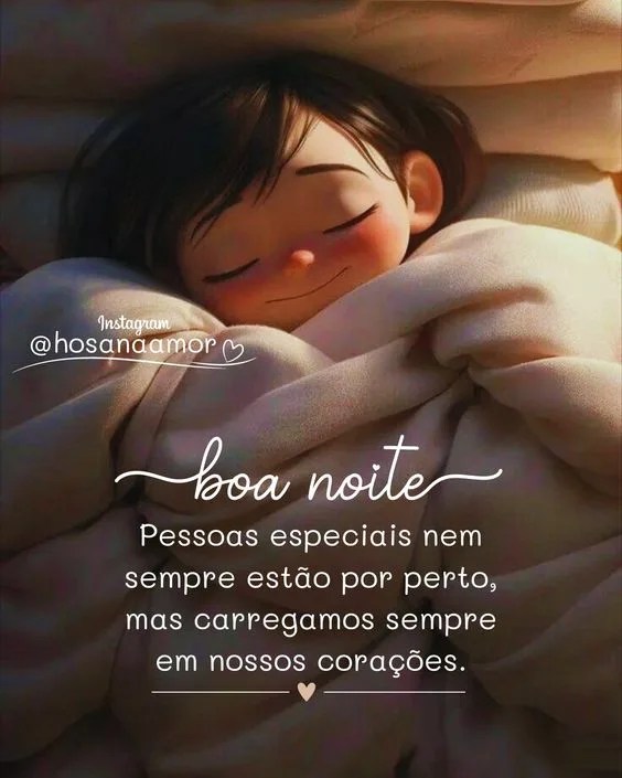 Boa noite pessoas especiais