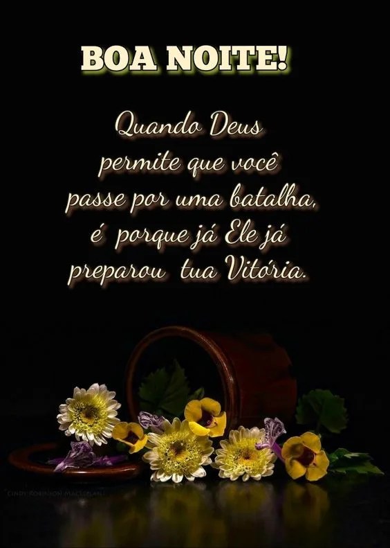 Boa noite Deus permite