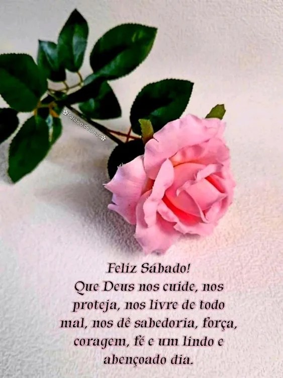 Lindo e abençoado dia