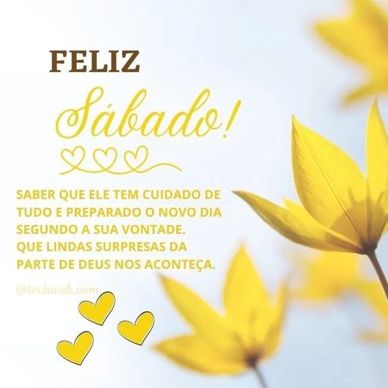 Feliz Sábado da parte de Deus