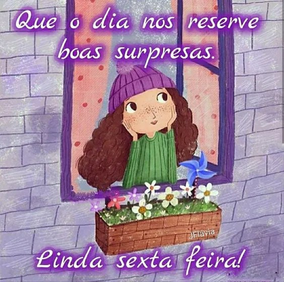 Linda Sexta-feira de boas surpresas