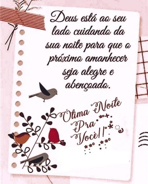 Deus cuidando da sua noite