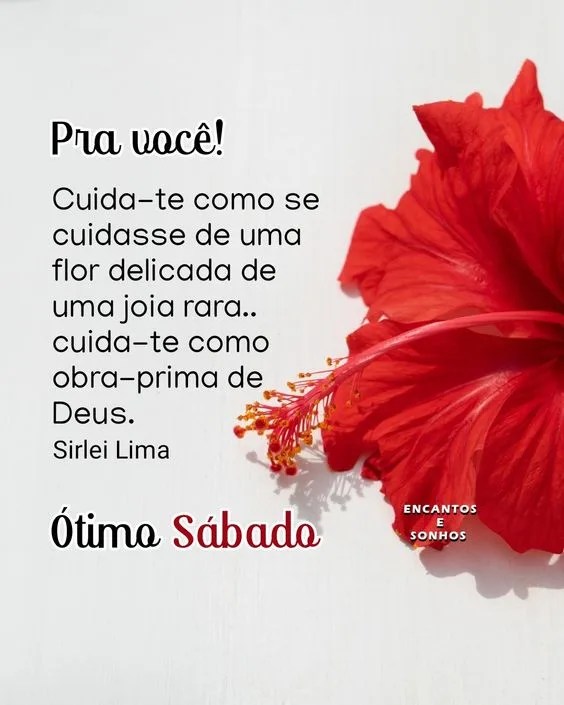 Ótimo Sábado pra você
