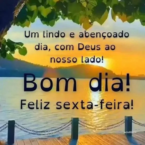 Um lindo e abençoado dia