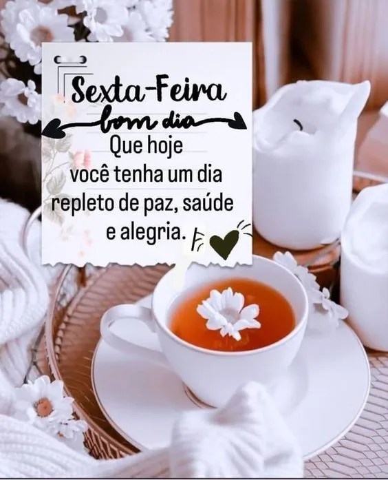 Sexta-feira bom dia
