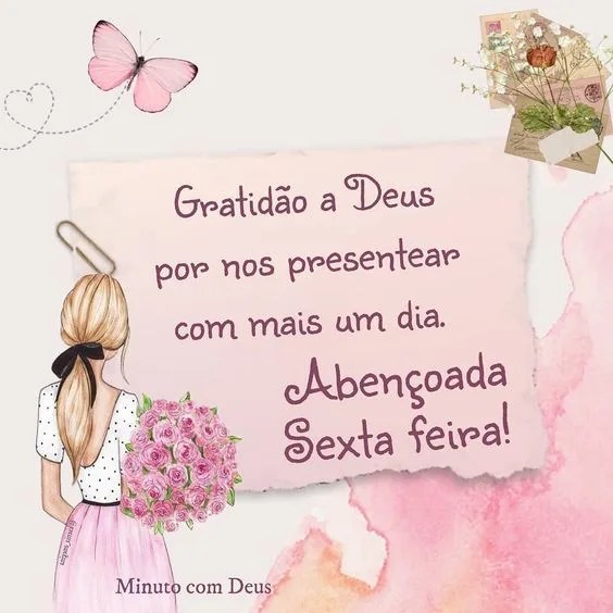 Gratidão a Deus Sexta-feira