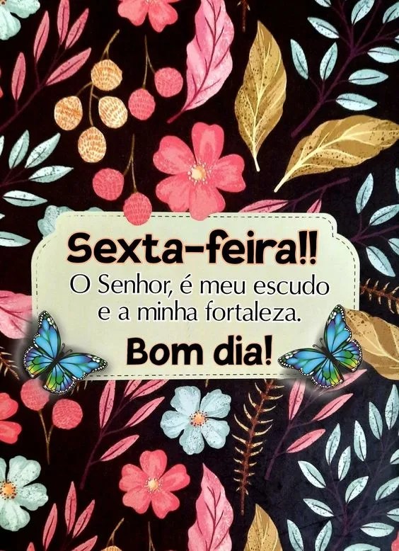 Bom dia Sexta-feira