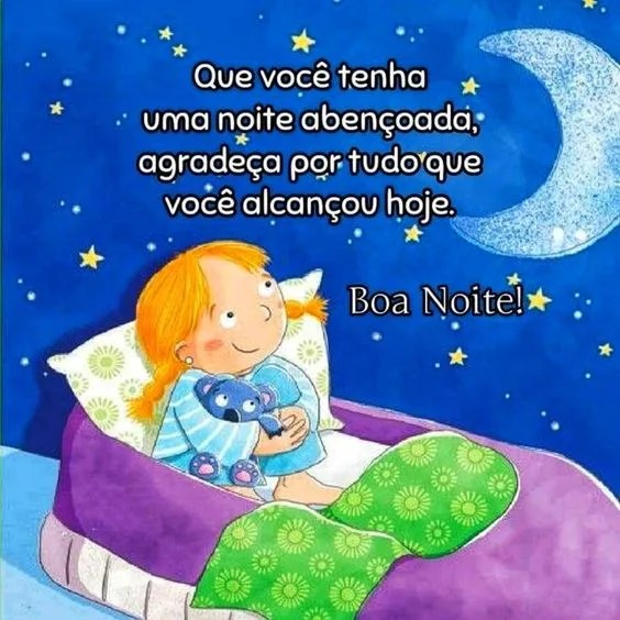 Noite abençoado agradeça