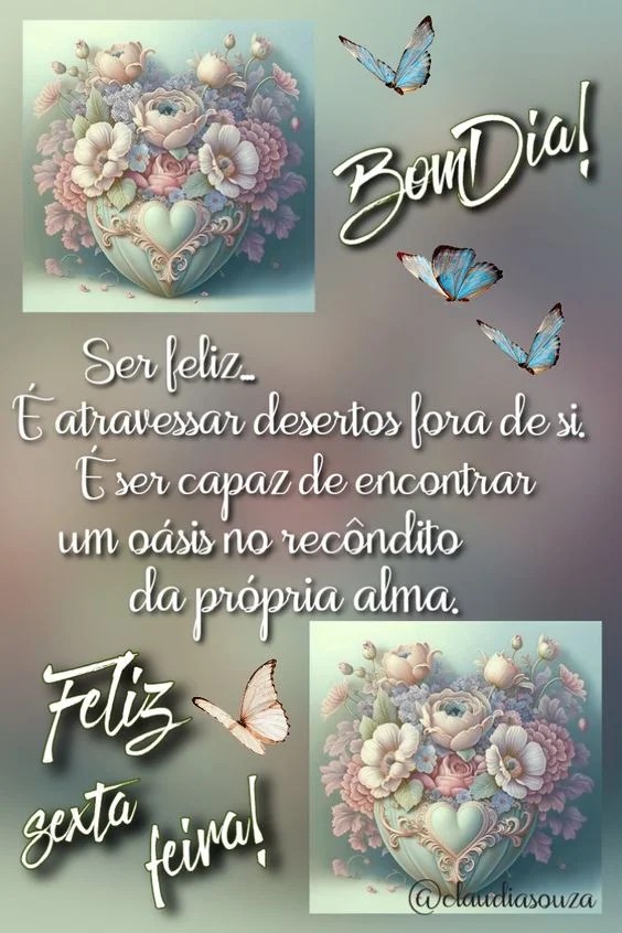 Sexta-feira ser feliz