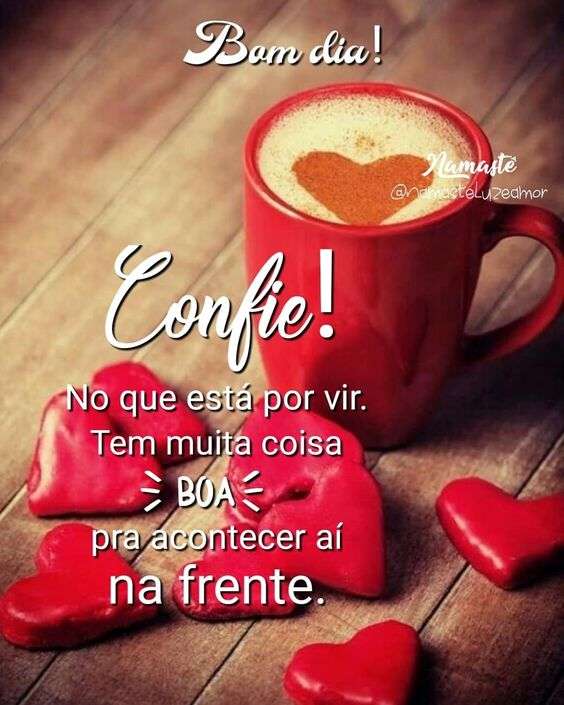 Bom dia confiante